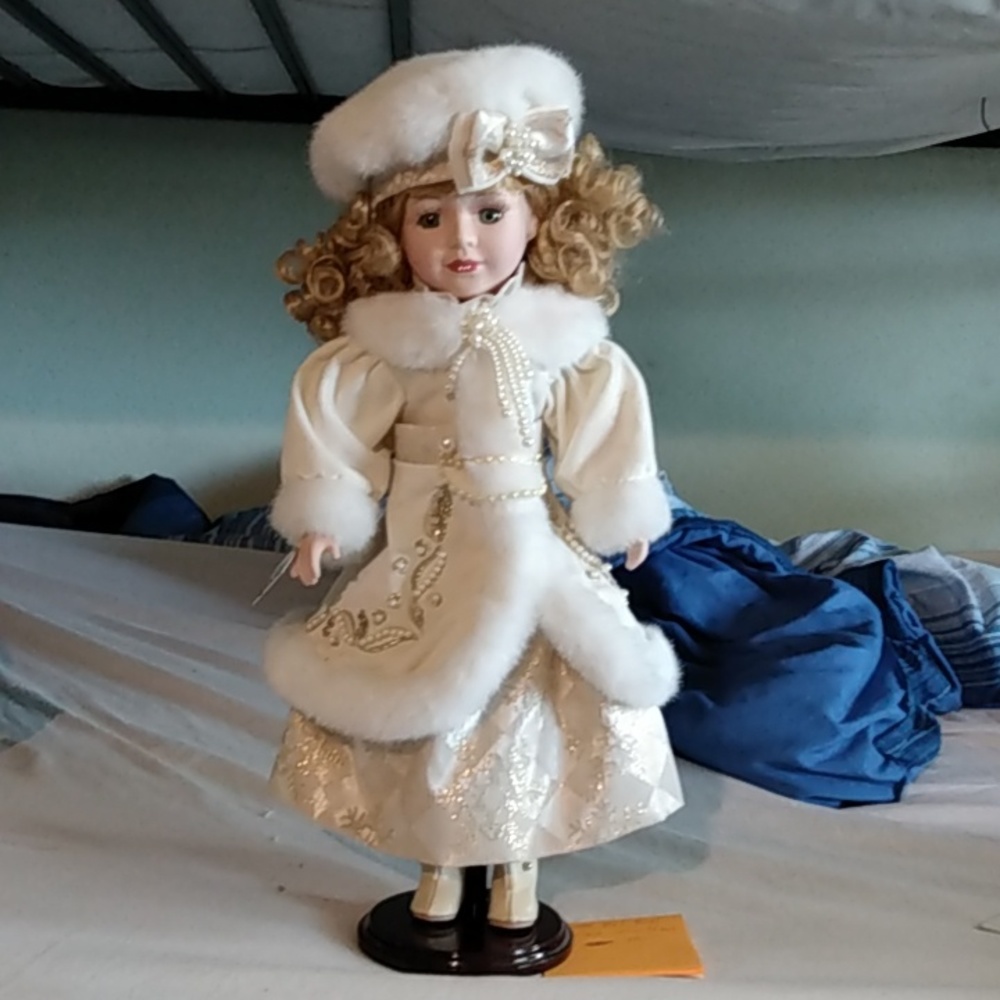 Porcelain girl doll.